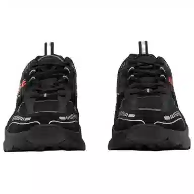 Burberry Running Shoes Black Red