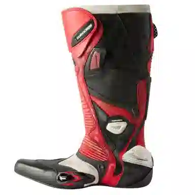 Balenciaga High Boots Red