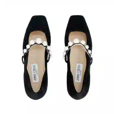 Jimmy Choo Ade Flat Black