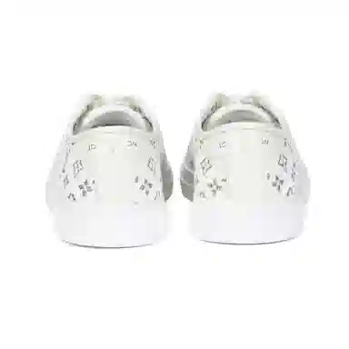 Louis Vuitton Lagoon Floral Canvas Sneakers White