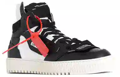 OFF-WHITE Off-Court High Black Yellow
