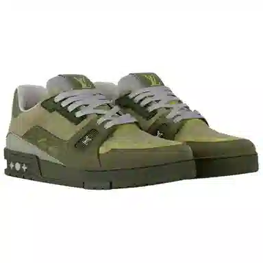 Louis Vuitton Trainer Low Green
