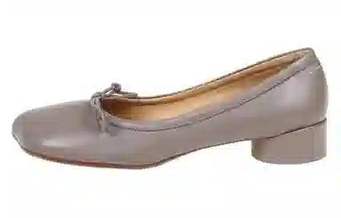 MM6 Maison Margiela Ballet Heels Brown