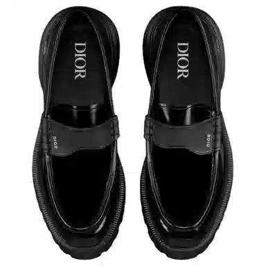 DIOR Combat Loafers Black