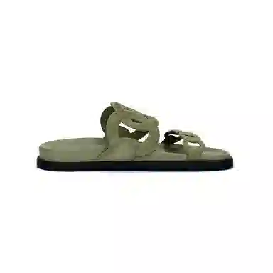Hermes Extra Slide Green