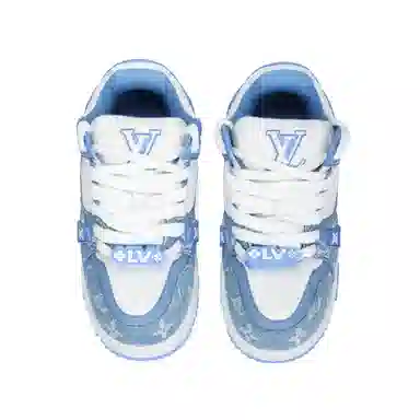 Louis Vuitton Trainer Maxi Blue White