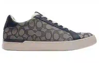 COACH Clip Midnight Blue