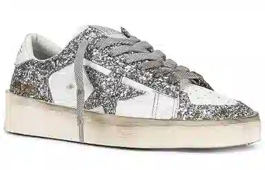 Golden Goose Stardan Silver White