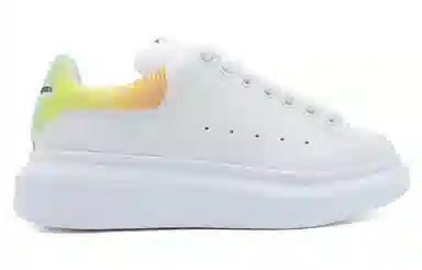 Alexander McQueen White Leather Sneakers