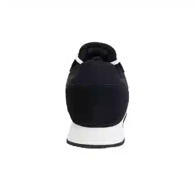 Calvin Klein Jeans Retro Patchwork Lace-Up Sneakers Black White