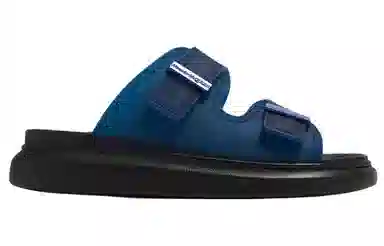 Alexander McQueen Hybrid Slides Blue