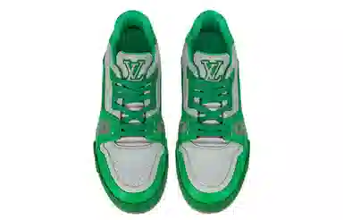Louis Vuitton Trainer White Green