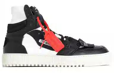 OFF-WHITE Off-Court High Black Yellow