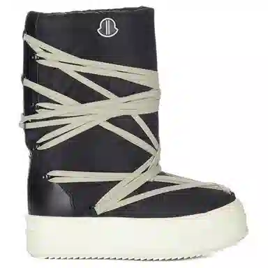 Moncler x Rick Owens Snow Boots Black
