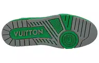 Louis Vuitton Trainer White Green