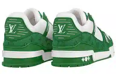 Louis Vuitton Trainer Low Green White
