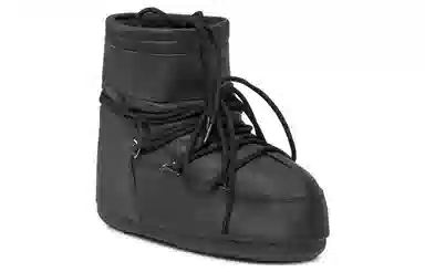 Moon Boot Black Snow Boots