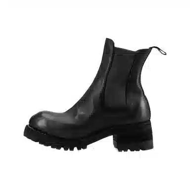 GUIDI Chelsea Boots Black