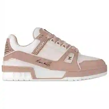 Louis Vuitton Trainer Low Pink White