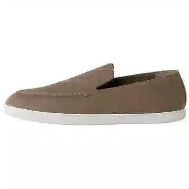 Hermes Julian Suede Loafers Brown