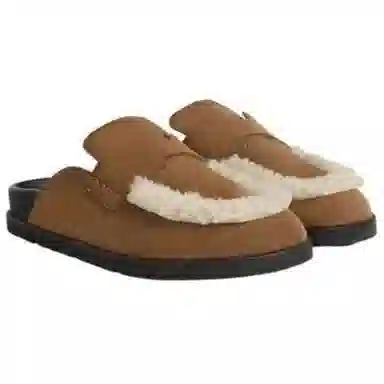 Hermes Daily Comfort Slides Brown