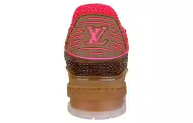 Louis Vuitton Trainer Pink Brown