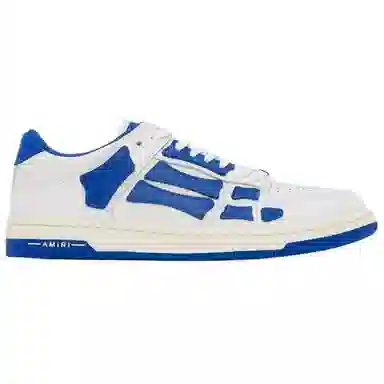 AMIRI Skel-Top White Blue