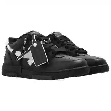 OFF-WHITE Out Of Office Low Top Sneakers Black