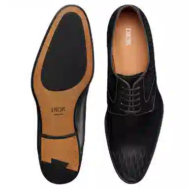 Dior Timeless Oblique Derby Shoes Black