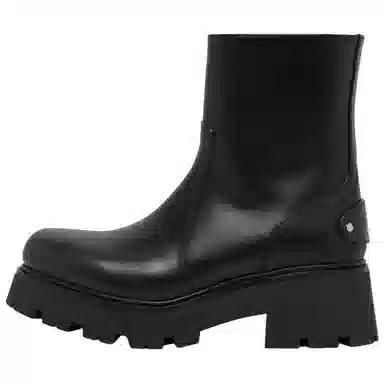 Celine Triomphe Ankle Boots Black