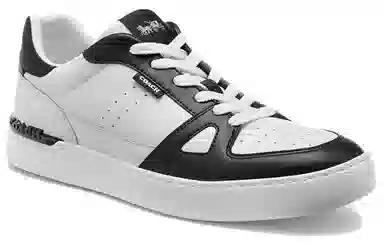 COACH Low Top Sneakers Black White