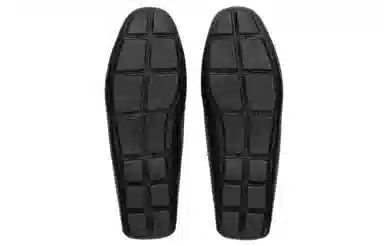 Prada Saffiano Loafers Black