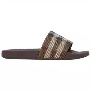 Burberry Slides Brown