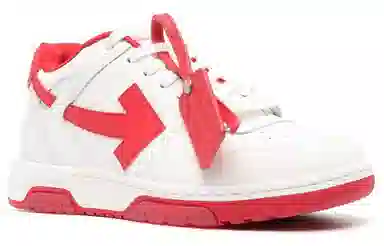 OFF-WHITE Arrow White Red
