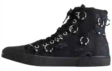 Balenciaga Paris High-Top Sneakers Black