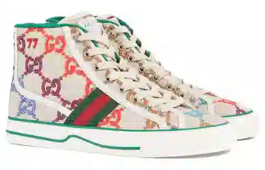 Gucci Tennis 1977 High-Top Beige