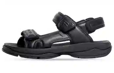 Balenciaga Tourist Sandals Black