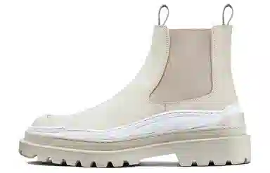 Sacai x Dior Chelsea Boots Off-White