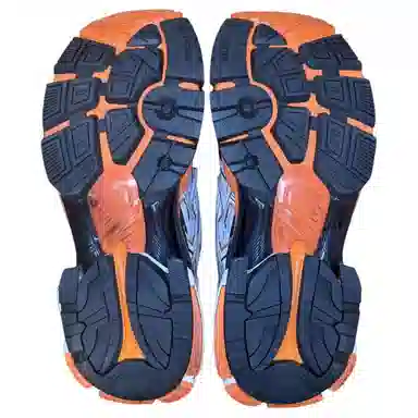 Balenciaga Runner Low Top Sneakers White Orange