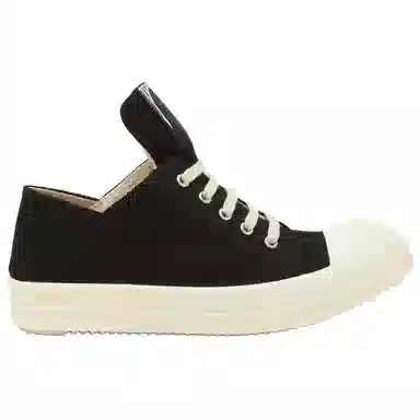 Rick Owens DRKSHDW Canvas Sneakers Black