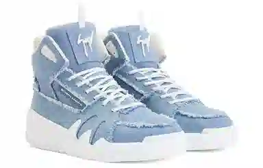 Giuseppe Zanotti GZ Talon Denim Print
