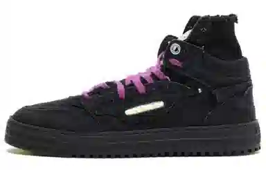 OFF-WHITE Off-Court High Black Purple