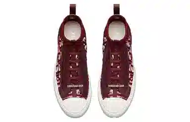 Dior Walk'n'Dior High-Top Canvas Red