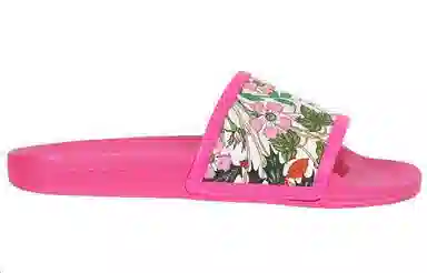 Gucci Pursuit Pool Slide "Pink Floral"