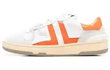 Lanvin Fashion Sneakers White Orange