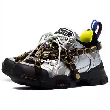 Gucci Flashtrek Silver Grey