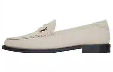 Saint Laurent Loafer White