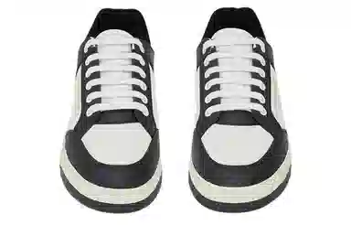 Saint Laurent Low Top Sneakers Black White