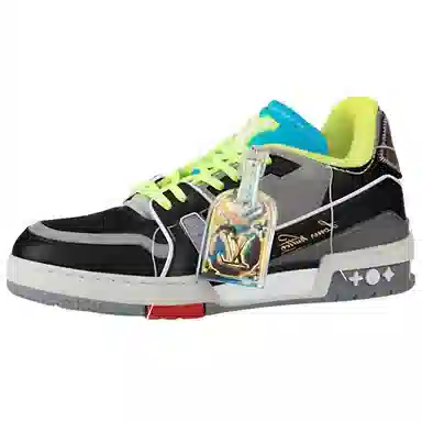 Louis Vuitton Trainer Sea Blue Black