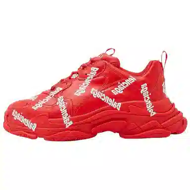 Balenciaga Triple S Red